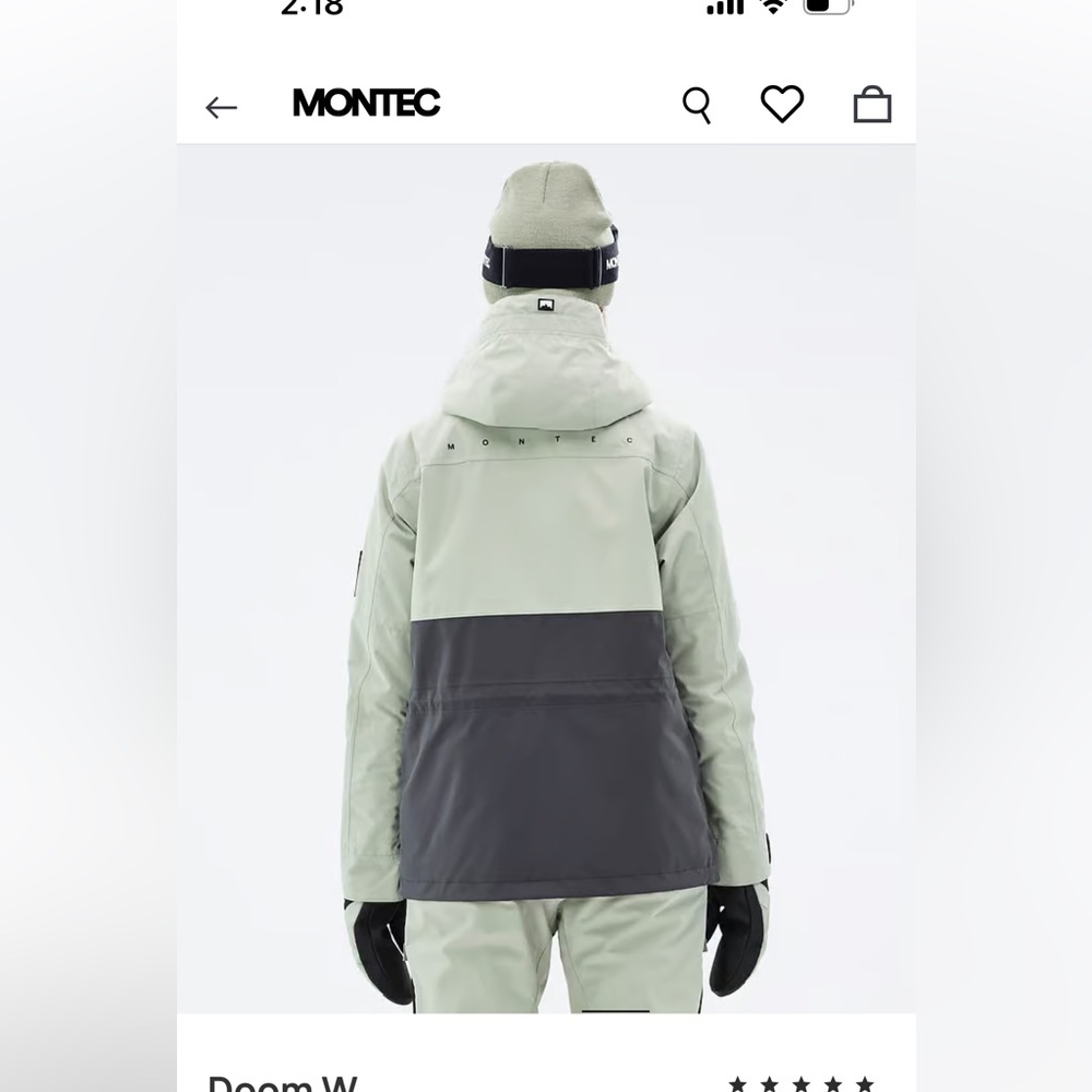 Montec Ski Jacket XS - Picture 7 of 9